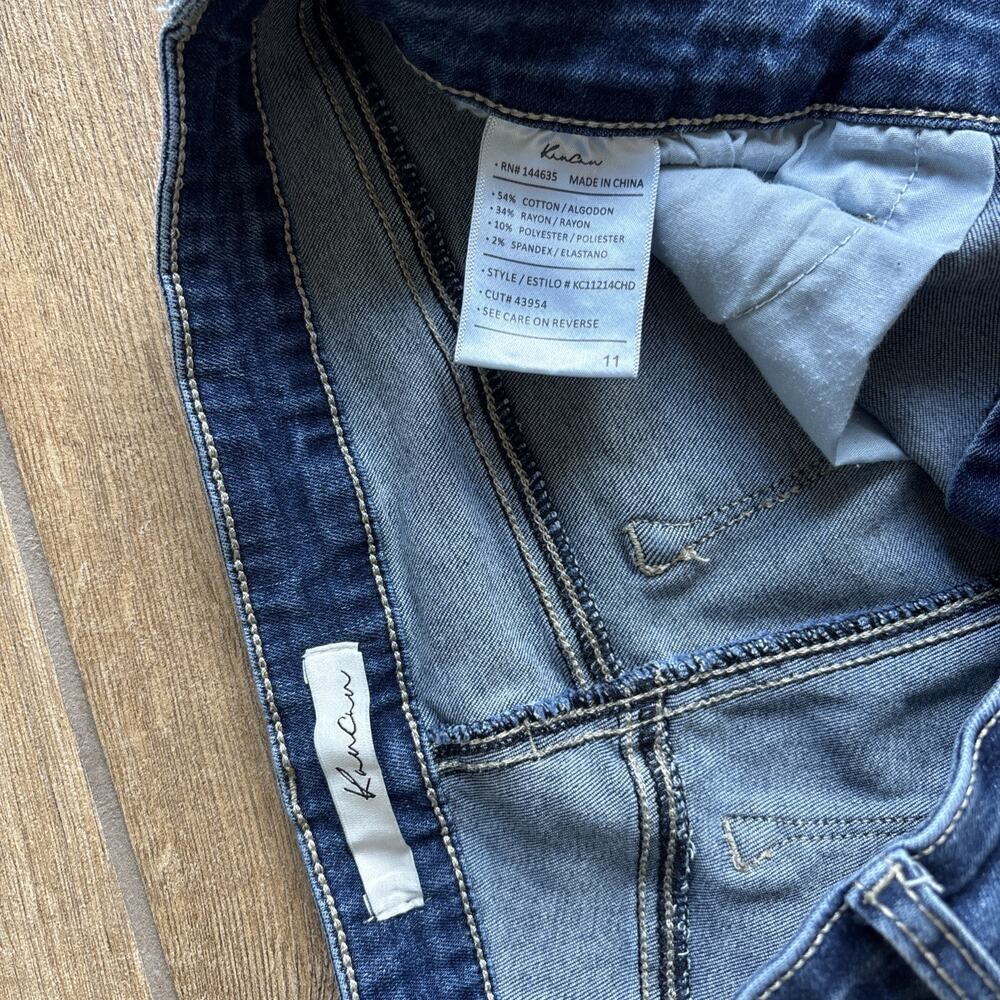 KanCan‎ Womens Size 11 Jeans Mid-rise Classic Skinny Medium Wash - Picture 5 of 14